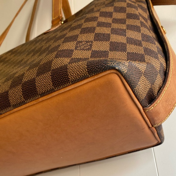 Louis Vuitton Limited Edition Centenaire Damier Columbine Zip Shoulder Bag - Picture 10 of 16